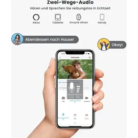Reolink Überwachungskamera Aussen Akku Argus 3 Pro(Schwarz) mit Solarpanel, 5MP Farbnachtsicht, Solar WLAN Kamera Outdoor mit 2,4/5GHz WiFi, KI-Erkennung, Alarm-Filter, Spotlights, 2-Wege-Audio