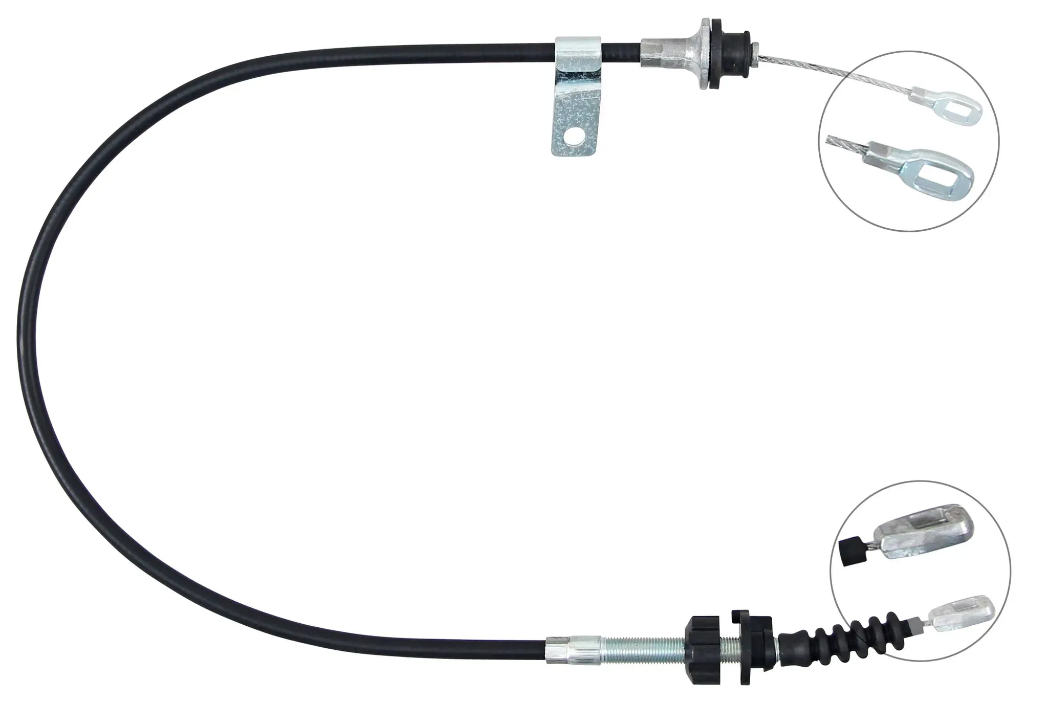 F.BECKER Seilzug, Kupplungsbetätigung 11810578 für MITSUBISHI