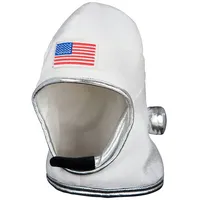 Erwachsene Astronaut Weiß Helm Astronaut Pilot Nasa Sci Fi Kostüm Hut