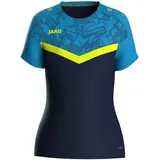 Jako T-Shirt Iconic marine/JAKO blau/neongelb 128