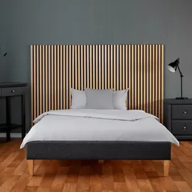 Homestyle4u Akustikpaneel Holz Braun 2 St. 60 x 60 x 3 cm