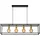 LUCIDE Ruben 1-flg. 22 cm schwarz Metall