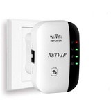 NETVIP WiFi Range Extender WLAN Repeater Verstärker 300Mbps Multifunktion Mini Signal Booster Wireless Access Point 2.4GHz mit WPS Funktion Willigt IEEE802.11n/g/b