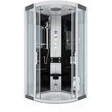 AcquaVapore Dampfdusche Duschtempel Sauna Dusche Duschkabine D46-13T3 EC 90x90