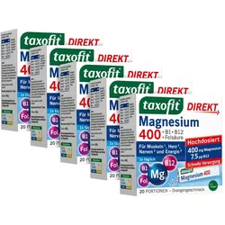 Taxofit Magnesium 400 Set 5 St