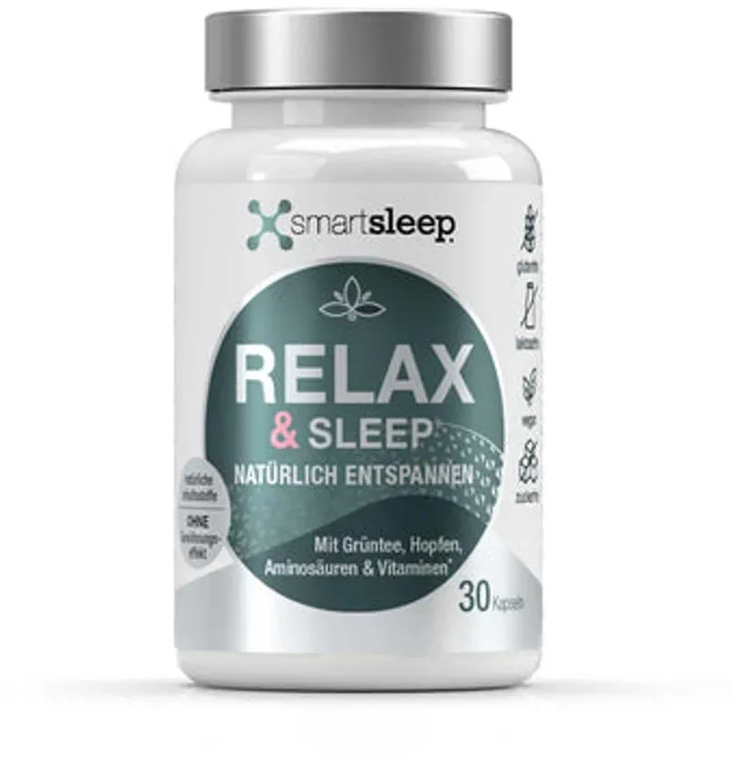 smartsleep® RELAX & SLEEP - Vegane Entspannungskapseln 30 St