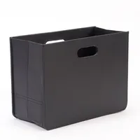 DESIGN DELIGHTS Zeitungskorb, Braun, Kunststoff, 19x30x40 cm, Ordnen &