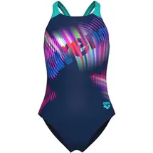 Arena Lit Logo Schwimmanzug Blau 128
