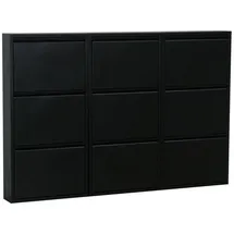 VCM Pisa 152 x 106 x 16 cm schwarz / schwarz