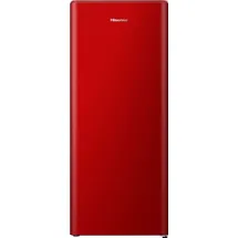 Hisense RR220D4BRE Kühlschrank (165 l, 1265 mm hoch, Rot)