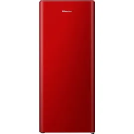 Hisense RR220D4BRE Kühlschrank (165 l, 1265 mm hoch, Rot)