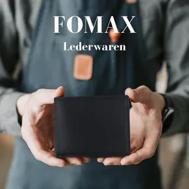 Fomax Herren Geldbörse schwarz