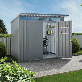 Biohort AvantGarde A5 2,54 x 1,74 m quarzgrau-metallic Doppeltür