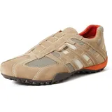 GEOX Snake U4207L beige/dark orange 44