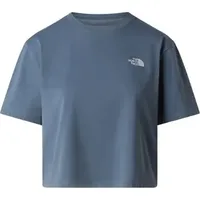 The North Face Evolution Simple Dome Crop T-Shirt Blau S