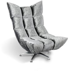 Bretz Sessel Hangout Stoff Silber