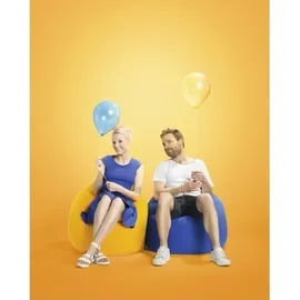 Sitting Point BeanBag Easy 70 x 90 cm dunkelblau