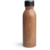 SmartShake Bohtal Isolierflasche aus Holz, 600 ml