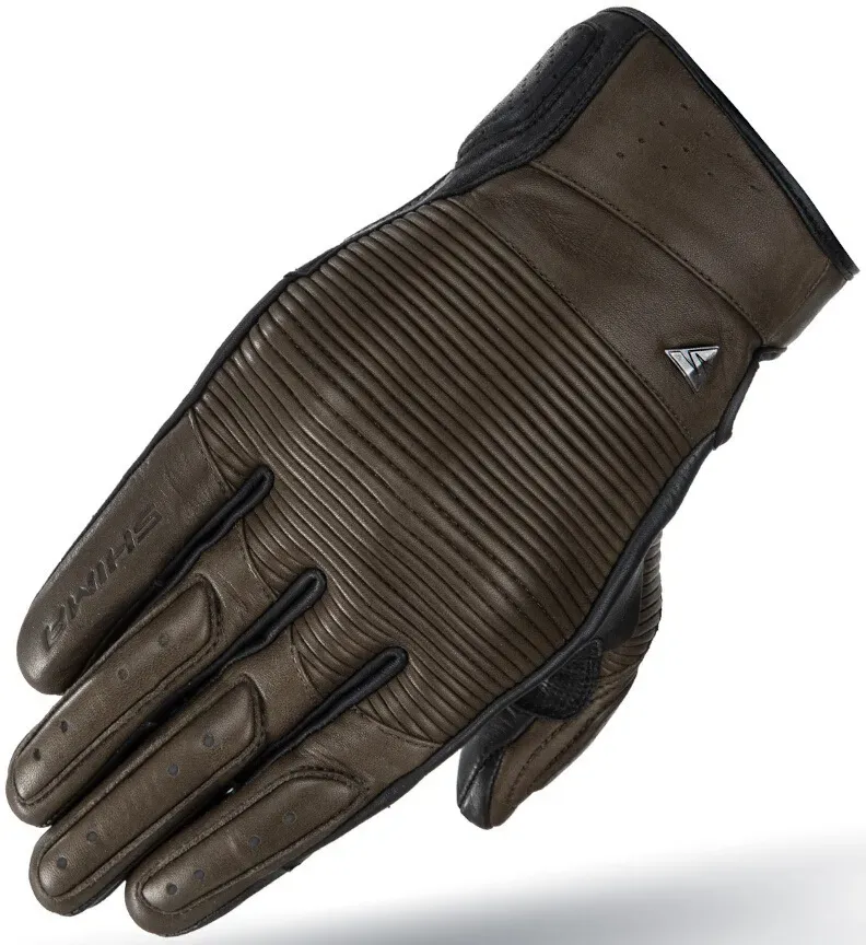 SHIMA Blake Motorfiets handschoenen, bruin, L Voorman