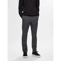 Selected Chinohose »SLH175-SLIM MILES BRUSHED PANTS W NOOS Gr. 38 Länge 32, 32 dunkelgrau) Herren SLHSLIM-Miles 175