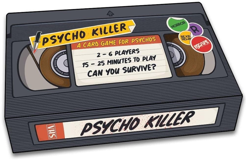 Psycho Killer: The Card Game - A game for Psychos, Multicolor, 5.08 x 5.08 x 5.08 cm