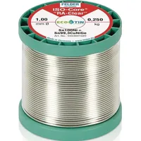 Felder Lötdraht ISO-Core® RAClear 1mm 250g Sn100Ni+