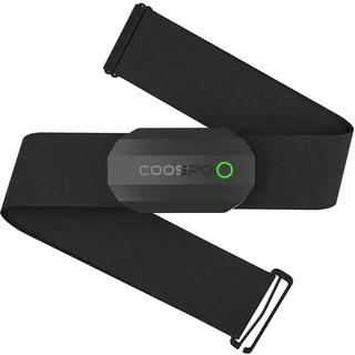 COOSPO H808S Brustgurt Pulsmesser ANT+/Bluetooth, Premium Herzfrequenzmesser Pulsgurt Sensor HRM-Messung Pulsgurt IP67 Wasserdichter, Kompatibel mit Polar, Elite HRV, Wahoo, Garmin, Strava