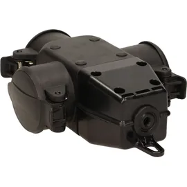 Orno OR-AE-1346(GS) Wasserdichter Verteiler mit 3-Steckdosen Schlagfest IP44 Stecker Schuko Version