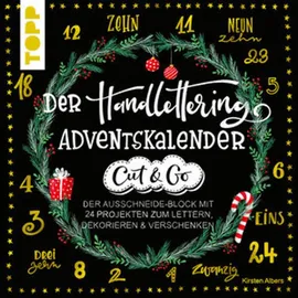 Frechverlag Der Handlettering-Adventskalender - Cut & Go