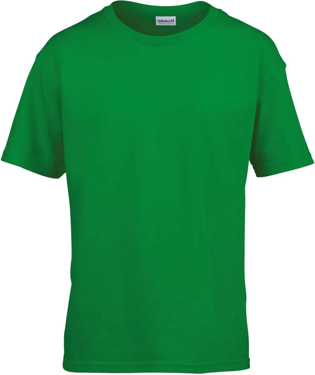 Gildan Kinder Softstyle Youth T-Shirt 64000B irish green XL (164/174)