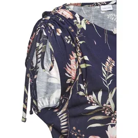 VIVANCE Jerseykleid Sommerkleid Blumenprint Rosa 34