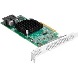 Silverstone SST-ECS05 - PCI-E Erweiterungskarte auf Servernivau Gen 3.0 x8, 8x SAS(12Gb/s) / SATA(6Gb/s) Ports mit LSISAS3008 Controller, unterstützt RAID 0,1,1E,10, low-profile geeignet