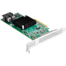 Silverstone SST-ECS05 - PCI-E Erweiterungskarte auf Servernivau Gen 3.0 x8, 8x SAS(12Gb/s) / SATA(6Gb/s) Ports mit LSISAS3008 Controller, unterstützt RAID 0,1,1E,10, low-profile geeignet