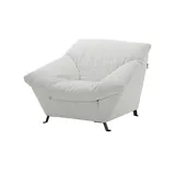 Sofa.de Sessel Cher Webstoff 118 x 74 x 105 cm Weiß