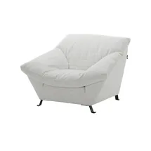 Sofa.de Sessel Cher Webstoff 118 x 74 x 105 cm Weiß