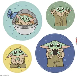 KOMAR Fenstersticker Grogu Padawan 30 cm x 30 cm