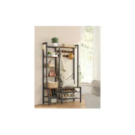 Möbel Kraft Kompaktgarderobe Dacey 120 x 190 cm Braun