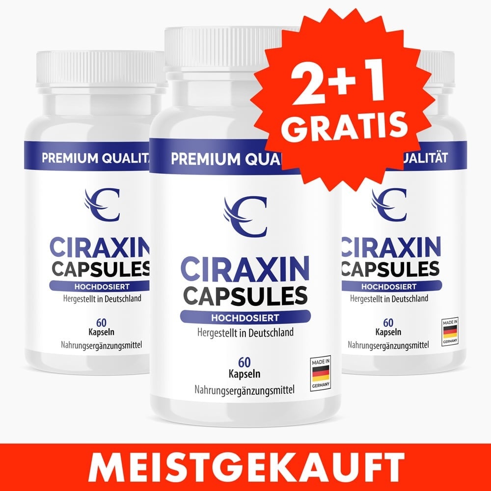 Ciraxin Capsule (60 Kapseln) 2+1 GRATIS