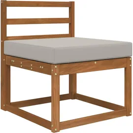 vidaXL Sofakissen für draußen 60 x 60 cm Grau
