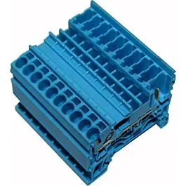 Wolf Reihenklemme steckbar 2744942 X-COM S2,5, blau