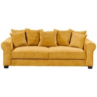 hom'in Hom`in Schlafsofa, Gelb - 247x95x125 cm,