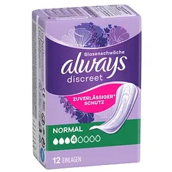 always Slipeinlagen discreet Normal, 12 St.