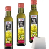 Hofgut Rapsöl mild 3er Pack 3x250ml Flasche usy Block