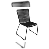 möbelliebling ISRA Gartensessel 58 x 58 x 88 cm schwarz