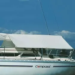 Compass Cockpit Sonnensegel wasserabweisend, weiß