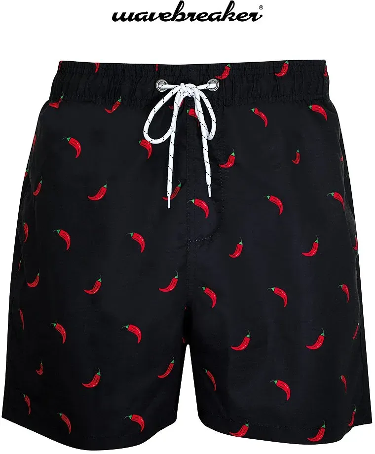 Wavebreaker Badehose Chili M - Größe:M