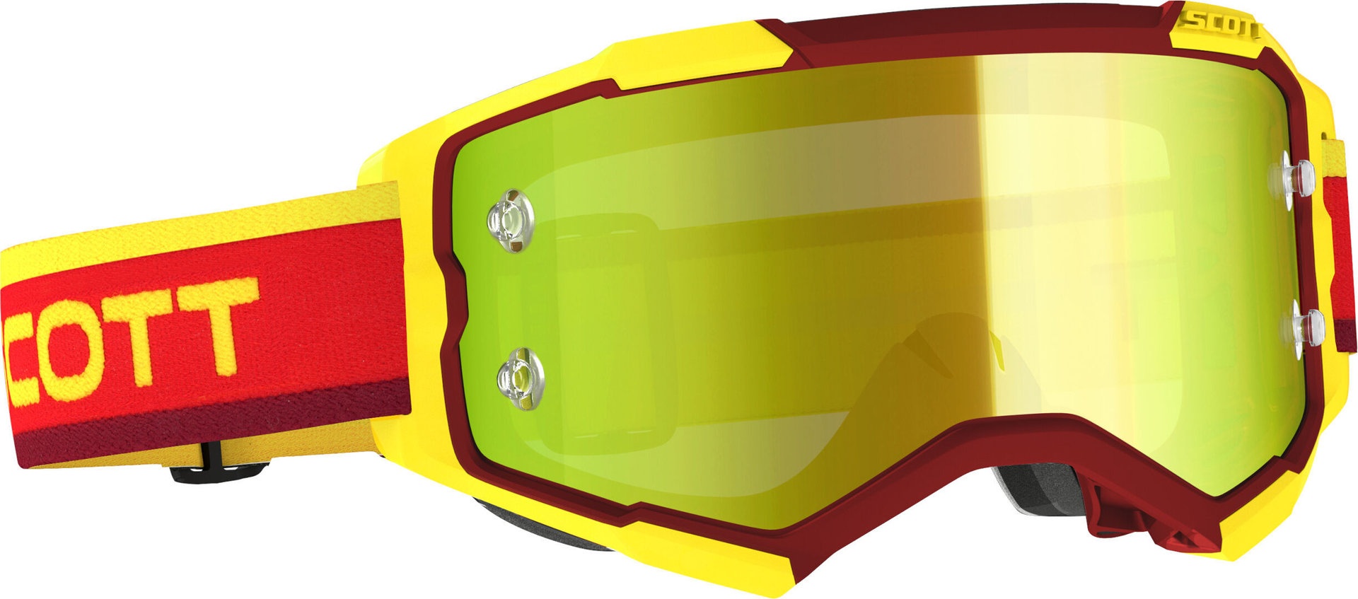 Scott Fury Heritage Motorcrossbril, oranje, Eén maat