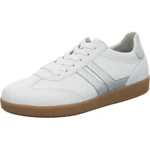 Gabor Sneaker Low Damen Weiß/Silber 39