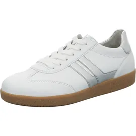 Gabor Sneaker Low Damen Weiß/Silber 39