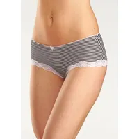LASCANA Panty Damen rosa-uni, gepunktet, gestreift Gr.32/34